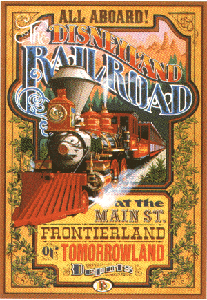 Disneyland RR attraction poster