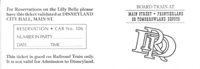 Lilly Belle Ticket Back