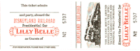 Lilly Belle Ticket Front